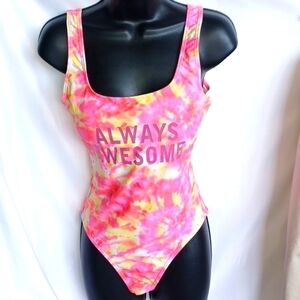 Emme Jordan Swimsuit, Pink Tie-dye, NWOT, M